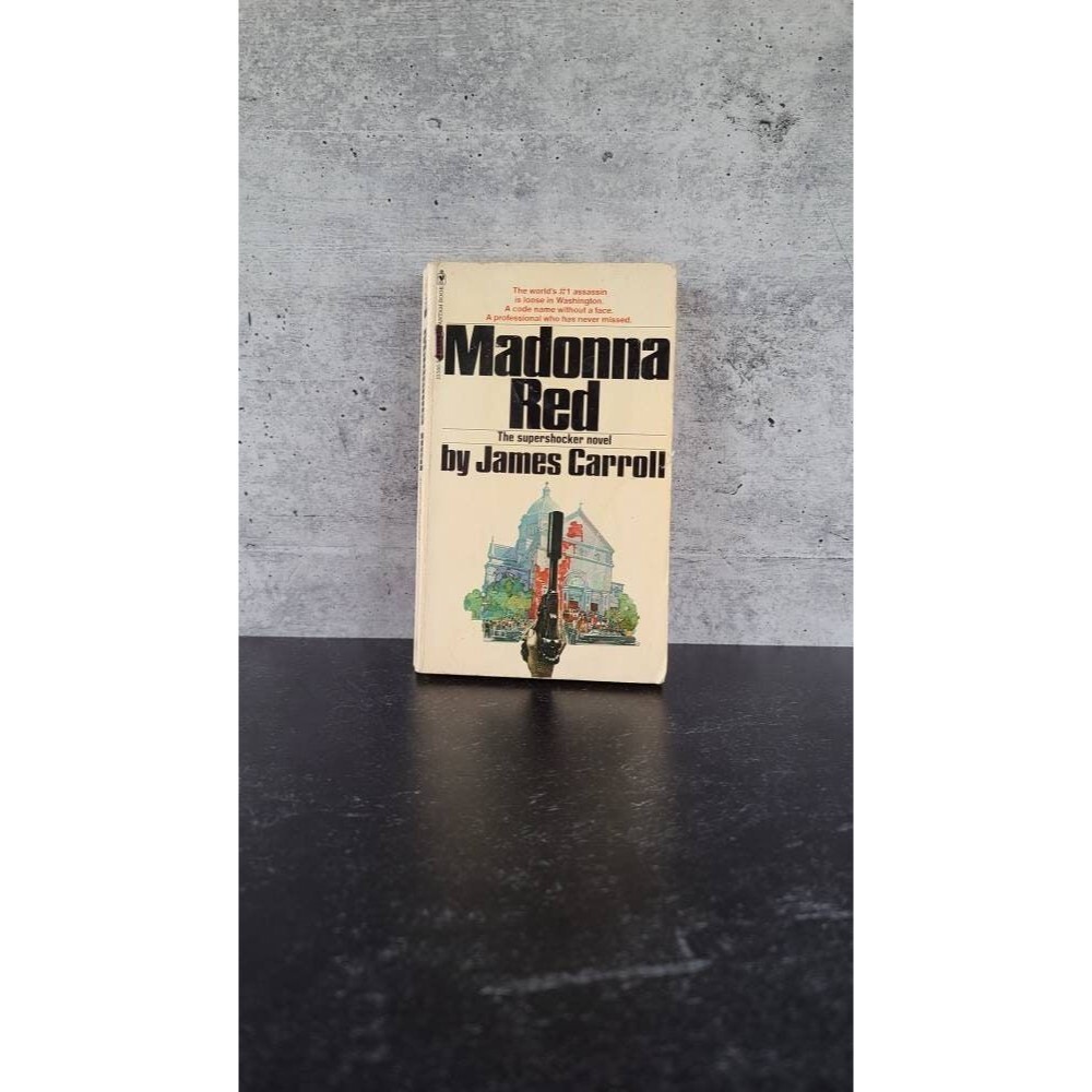 Madonna Red by James Carroll, 1977 Vintage Book